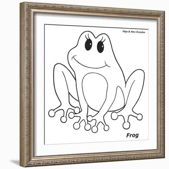 Frog-Olga And Alexey Drozdov-Framed Giclee Print