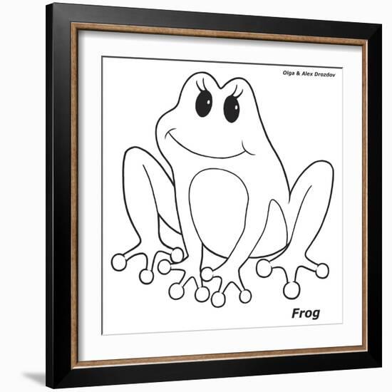 Frog-Olga And Alexey Drozdov-Framed Giclee Print