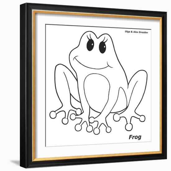 Frog-Olga And Alexey Drozdov-Framed Giclee Print