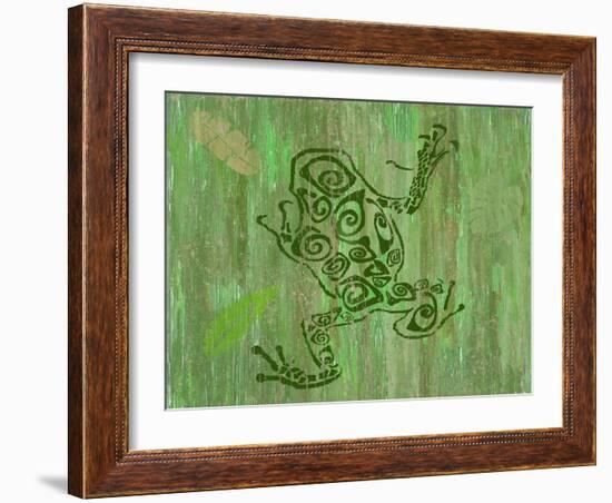 Frog-Karen Williams-Framed Giclee Print