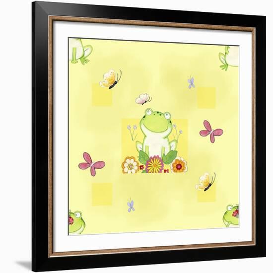 Froggie Friends-Valarie Wade-Framed Giclee Print