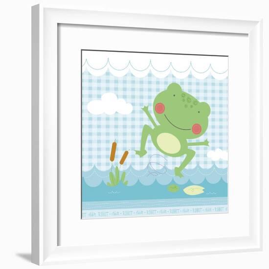 Froggy-Holli Conger-Framed Giclee Print