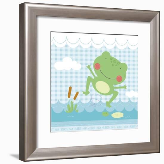 Froggy-Holli Conger-Framed Giclee Print