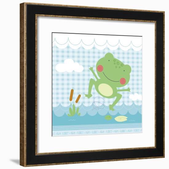 Froggy-Holli Conger-Framed Giclee Print