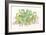 Frogs-Bill Bell-Framed Giclee Print