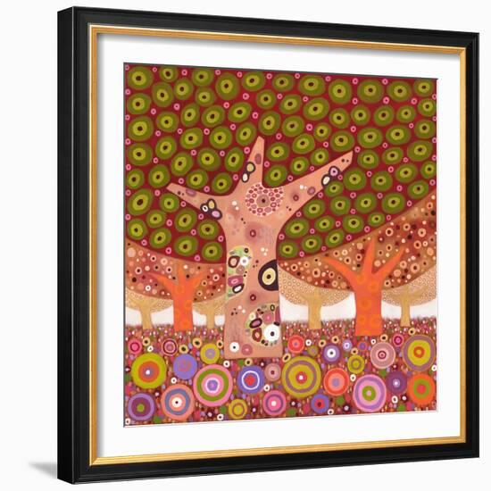 Frogspawn Trees, 2010-David Newton-Framed Giclee Print