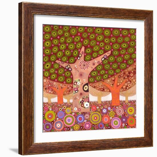 Frogspawn Trees, 2010-David Newton-Framed Giclee Print