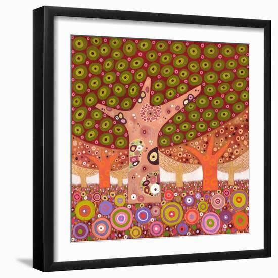 Frogspawn Trees, 2010-David Newton-Framed Giclee Print