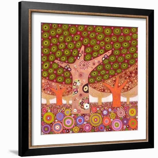 Frogspawn Trees, 2010-David Newton-Framed Giclee Print