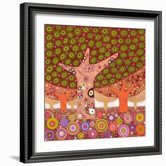 Frogspawn Trees, 2010-David Newton-Framed Giclee Print