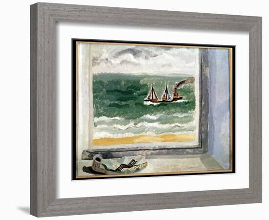 From a Cornish Window, 1928-Christopher Wood-Framed Giclee Print