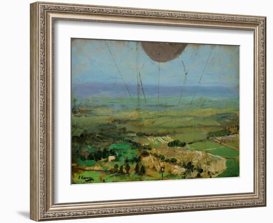 From a Kite Balloon, Roehampton, 1917-Sir John Lavery-Framed Giclee Print