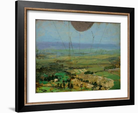 From a Kite Balloon, Roehampton, 1917-Sir John Lavery-Framed Giclee Print