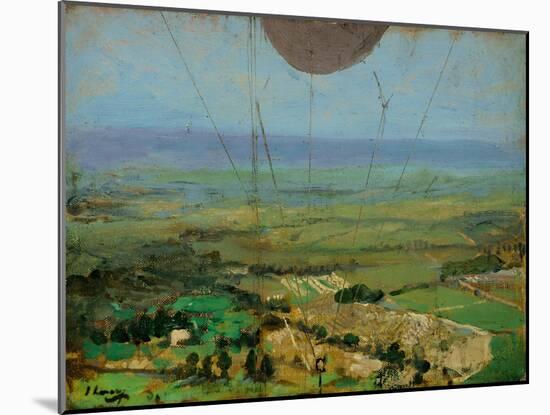 From a Kite Balloon, Roehampton, 1917-Sir John Lavery-Mounted Giclee Print