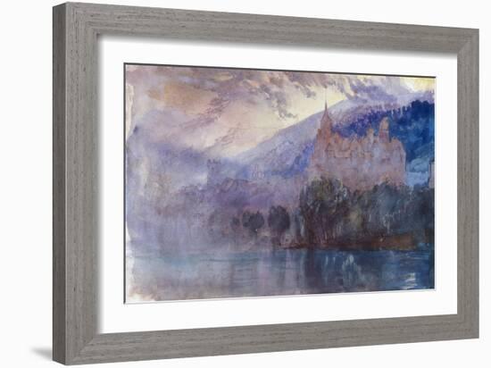 From a Sketchbook, 1866-John Ruskin-Framed Giclee Print