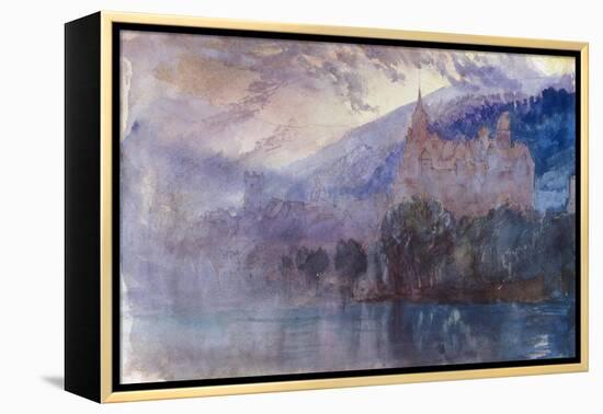 From a Sketchbook, 1866-John Ruskin-Framed Premier Image Canvas