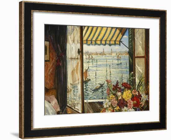 From a Venetian Window, 1934-Christopher Richard Wynne Nevinson-Framed Giclee Print