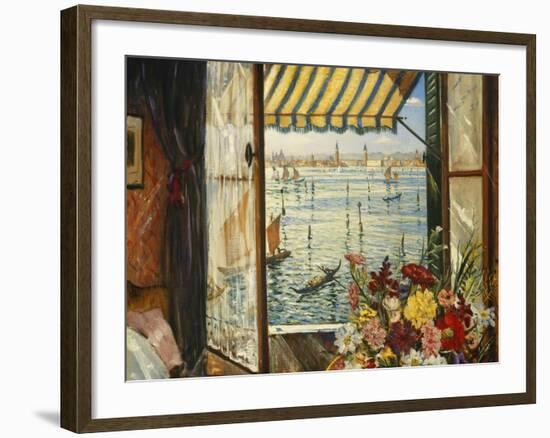 From a Venetian Window, 1934-Christopher Richard Wynne Nevinson-Framed Giclee Print