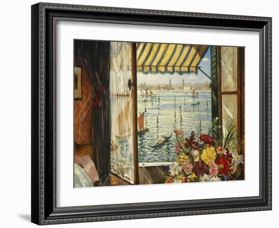 From a Venetian Window, 1934-Christopher Richard Wynne Nevinson-Framed Giclee Print