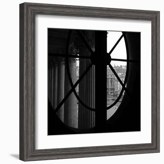 From a Window of the Louvre-Tom Artin-Framed Art Print