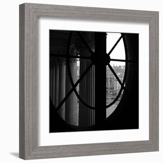 From a Window of the Louvre-Tom Artin-Framed Art Print