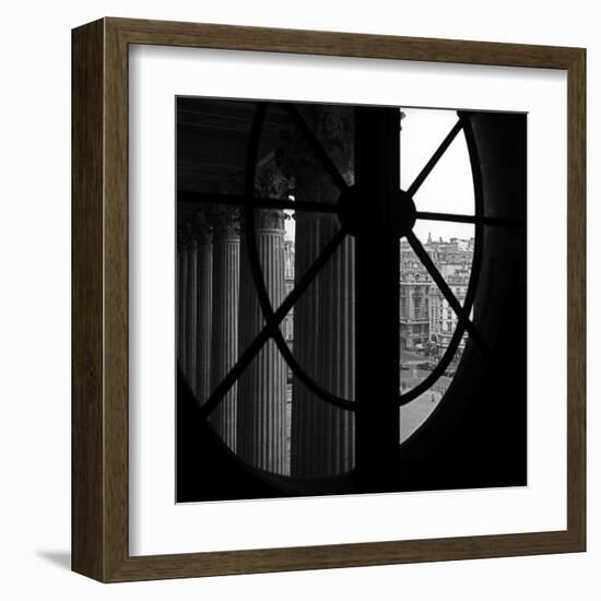 From a Window of the Louvre-Tom Artin-Framed Art Print