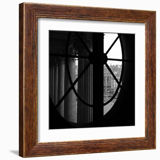 From a Window of the Louvre-Tom Artin-Framed Art Print