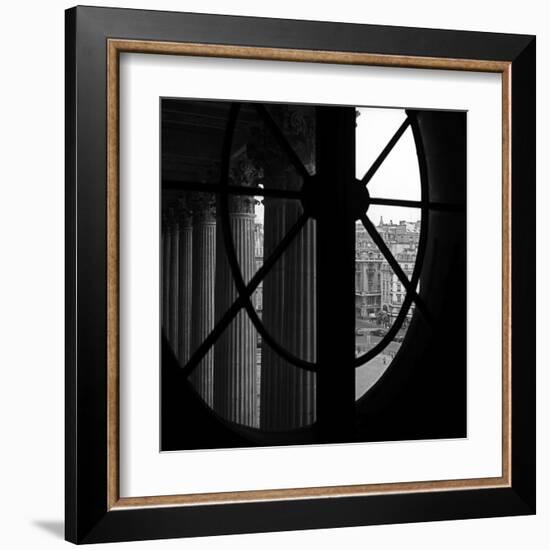 From a Window of the Louvre-Tom Artin-Framed Art Print