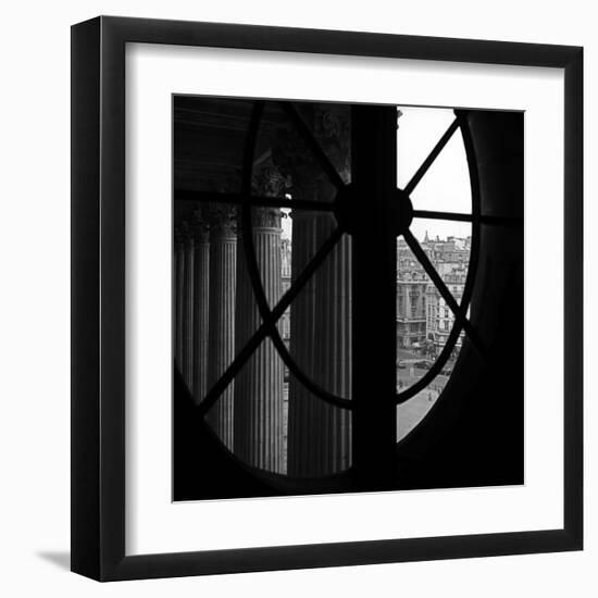 From a Window of the Louvre-Tom Artin-Framed Art Print