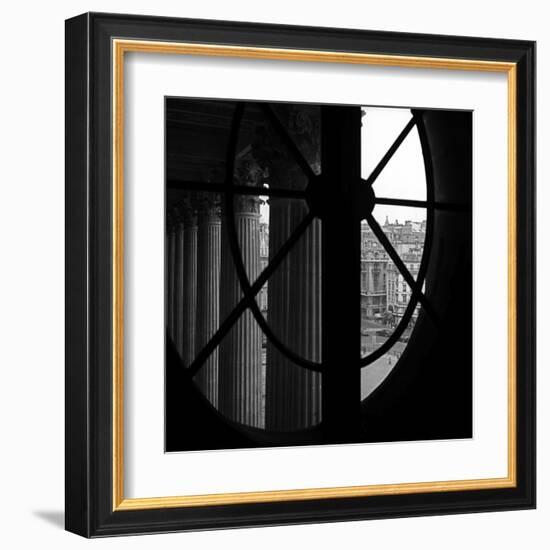 From a Window of the Louvre-Tom Artin-Framed Art Print