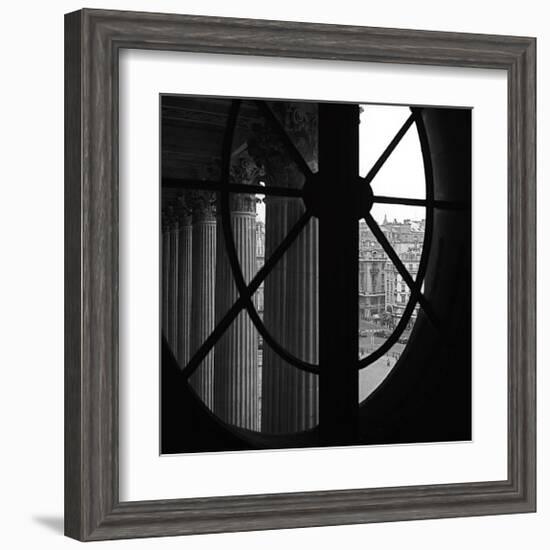 From a Window of the Louvre-Tom Artin-Framed Giclee Print