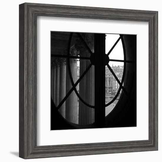 From a Window of the Louvre-Tom Artin-Framed Art Print