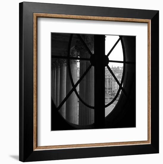 From a Window of the Louvre-Tom Artin-Framed Art Print