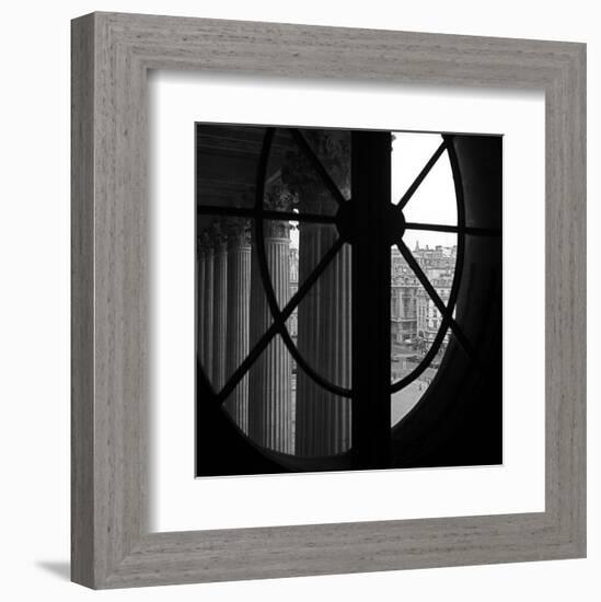 From a Window of the Louvre-Tom Artin-Framed Art Print