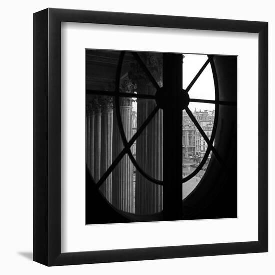 From a Window of the Louvre-Tom Artin-Framed Art Print