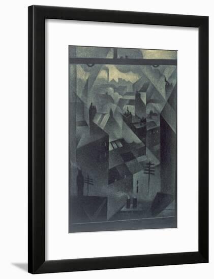 From an Office Window, 1918-Christopher Richard Wynne Nevinson-Framed Giclee Print