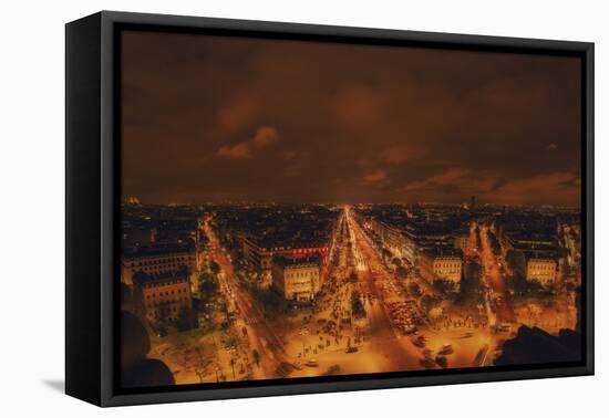 From Arc De Triomphe-Sebastien Lory-Framed Premier Image Canvas