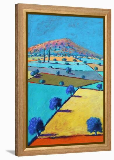 From Castlemorton, 2021 (acrylic on board)-Paul Powis-Framed Premier Image Canvas