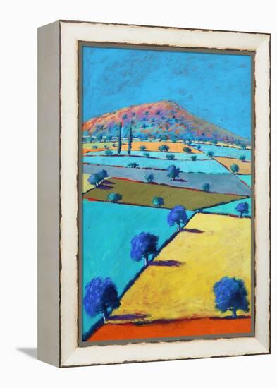 From Castlemorton, 2021 (acrylic on board)-Paul Powis-Framed Premier Image Canvas