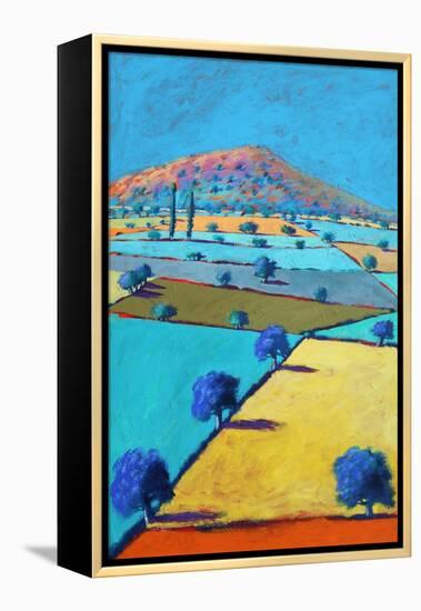 From Castlemorton, 2021 (acrylic on board)-Paul Powis-Framed Premier Image Canvas