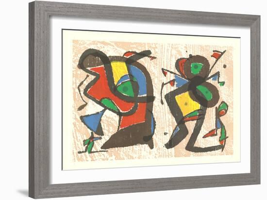 From Ceramics-Joan Miro-Framed Collectable Print