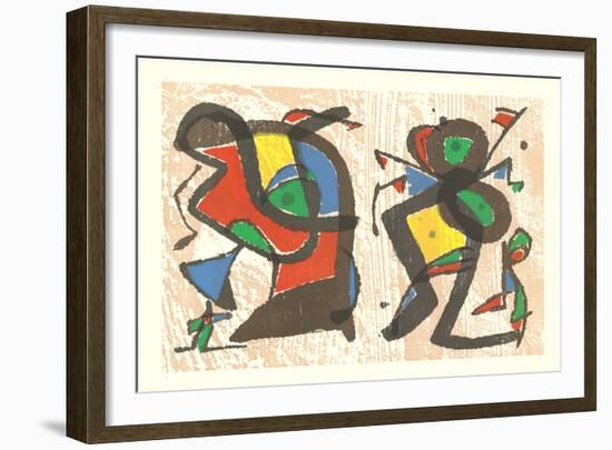 From Ceramics-Joan Miro-Framed Collectable Print