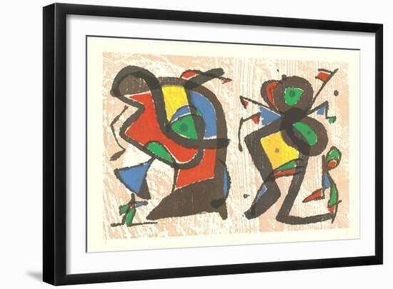 From Ceramics-Joan Miro-Framed Collectable Print