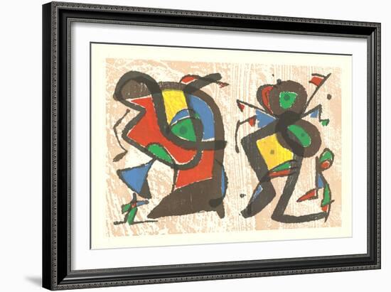 From Ceramics-Joan Miro-Framed Collectable Print