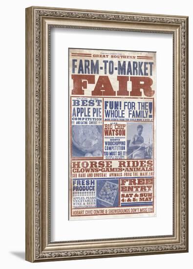 From Farm to Market-Luke Stockdale-Framed Art Print