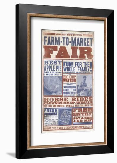 From Farm to Market-Luke Stockdale-Framed Art Print