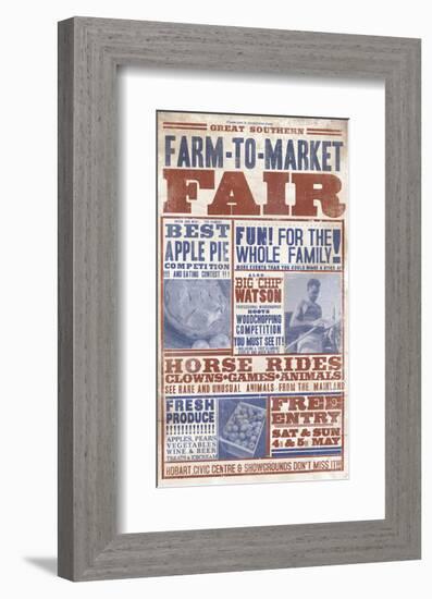 From Farm to Market-Luke Stockdale-Framed Art Print