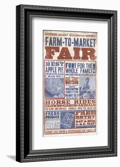From Farm to Market-Luke Stockdale-Framed Art Print