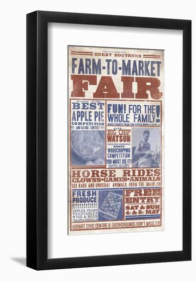 From Farm to Market-Luke Stockdale-Framed Art Print