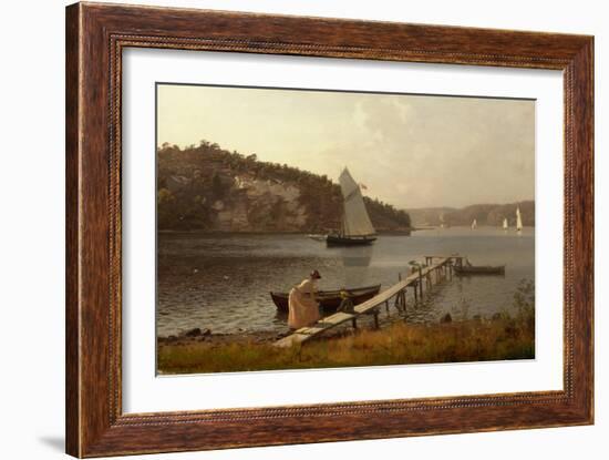 From Hanko, 1889-Hans Gude-Framed Giclee Print